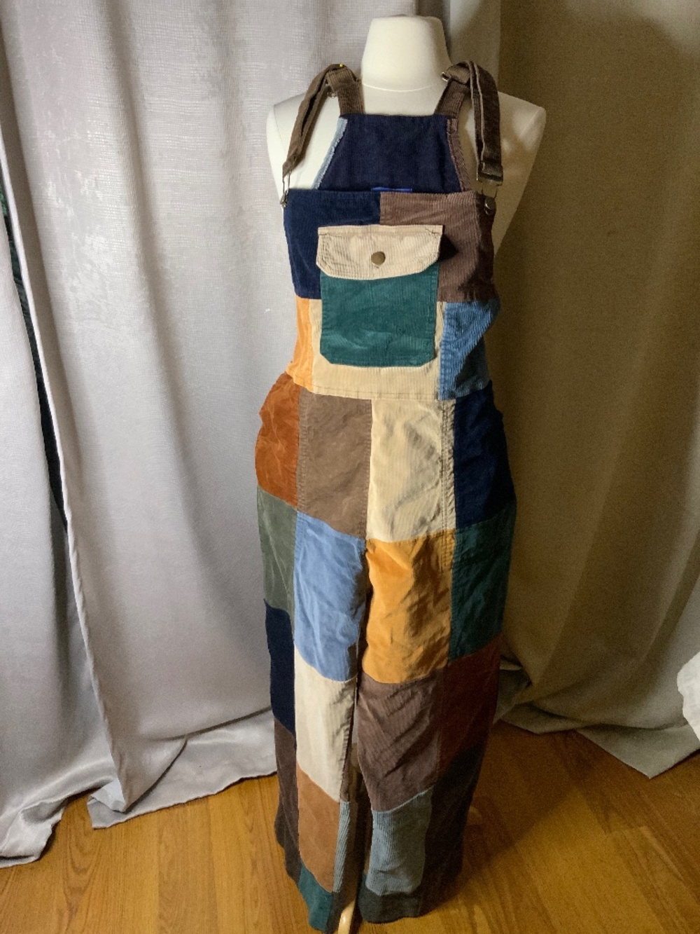Mexicali Blues Patchwork Overalls